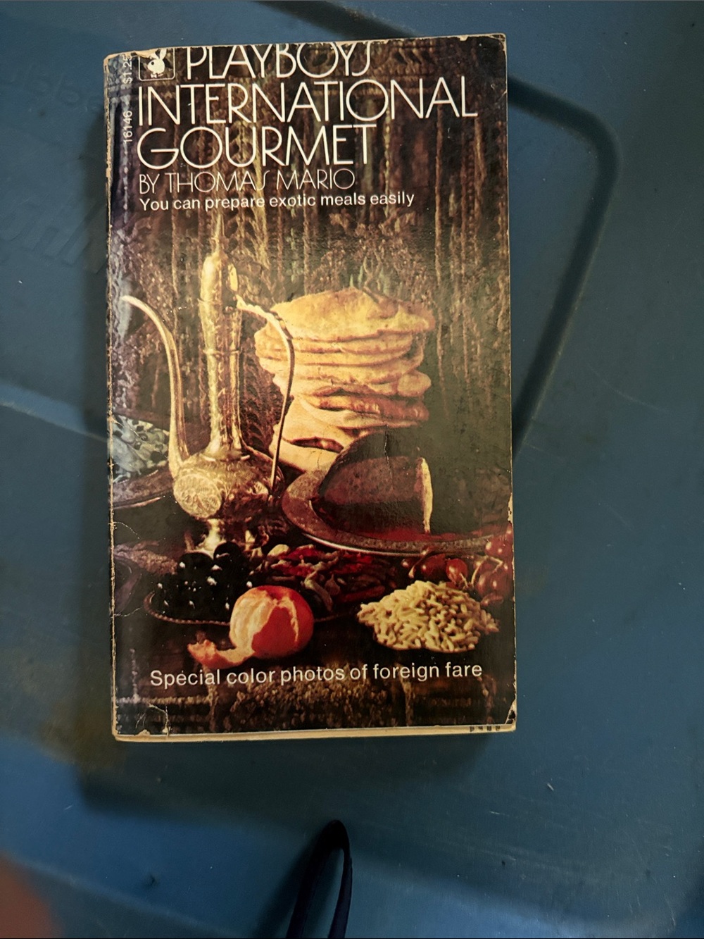 PLAYBOY International Gourmet Cookbook - Brown and Gold Cover